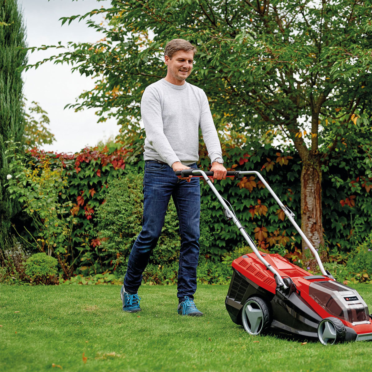 Einhell Akku-Rasenmäher-Set GE-CM 36/36 Li M Kit 4-teilig Bild 7
