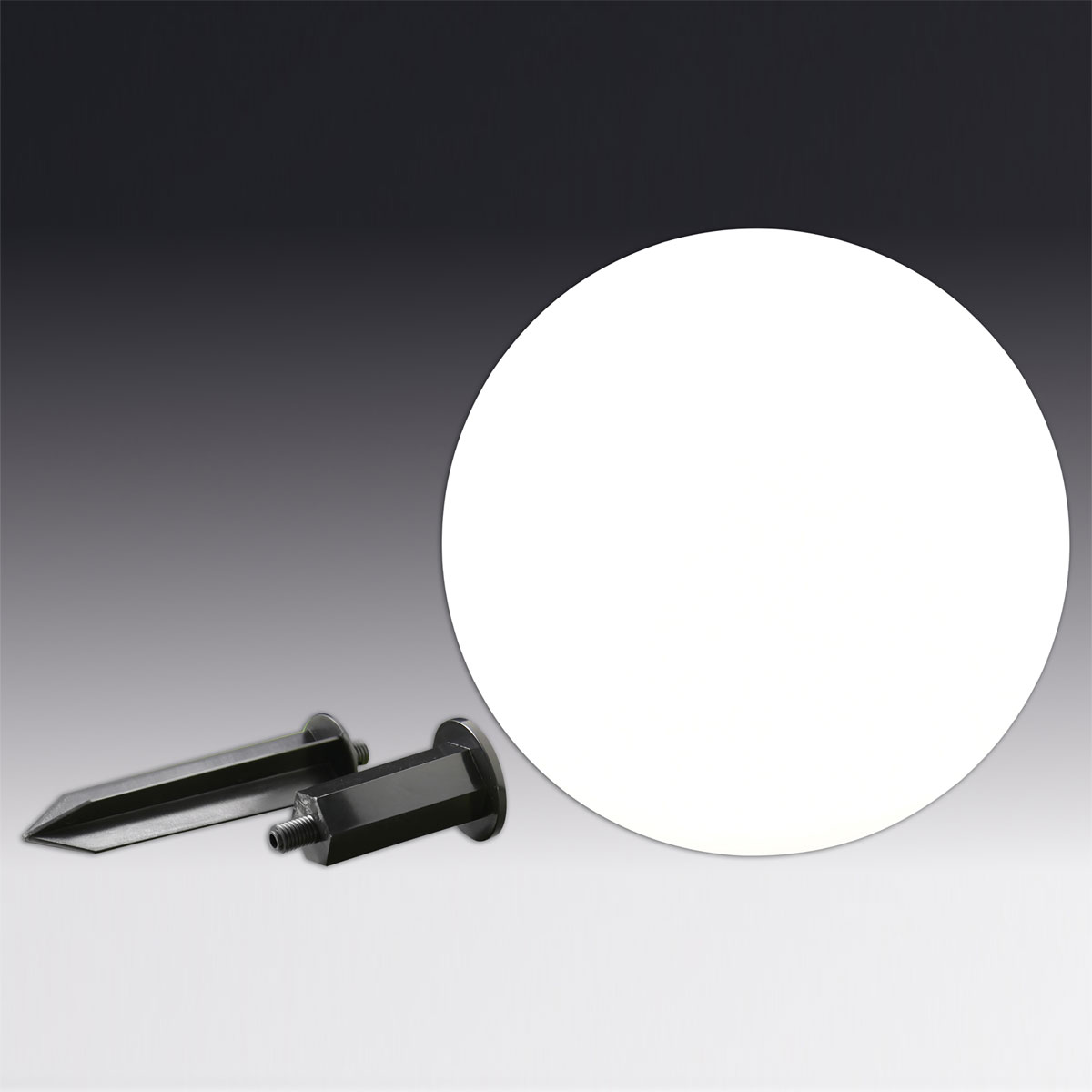 näve Kugelerdspießleuchte Durchmesser 40 cm schwarz Bild 4