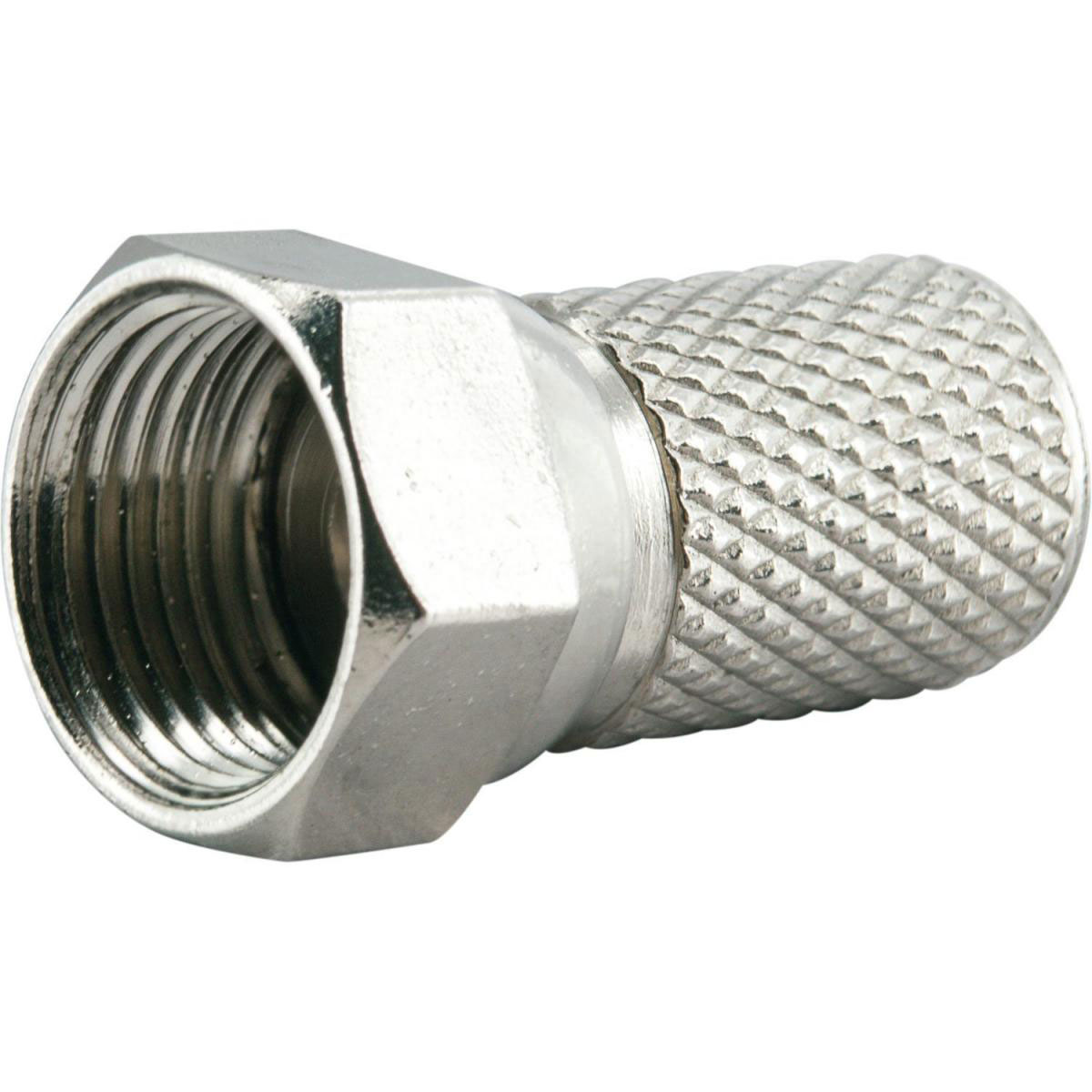 Schwaiger F-Aufdrehstecker 6,8-7 mm 10Stück