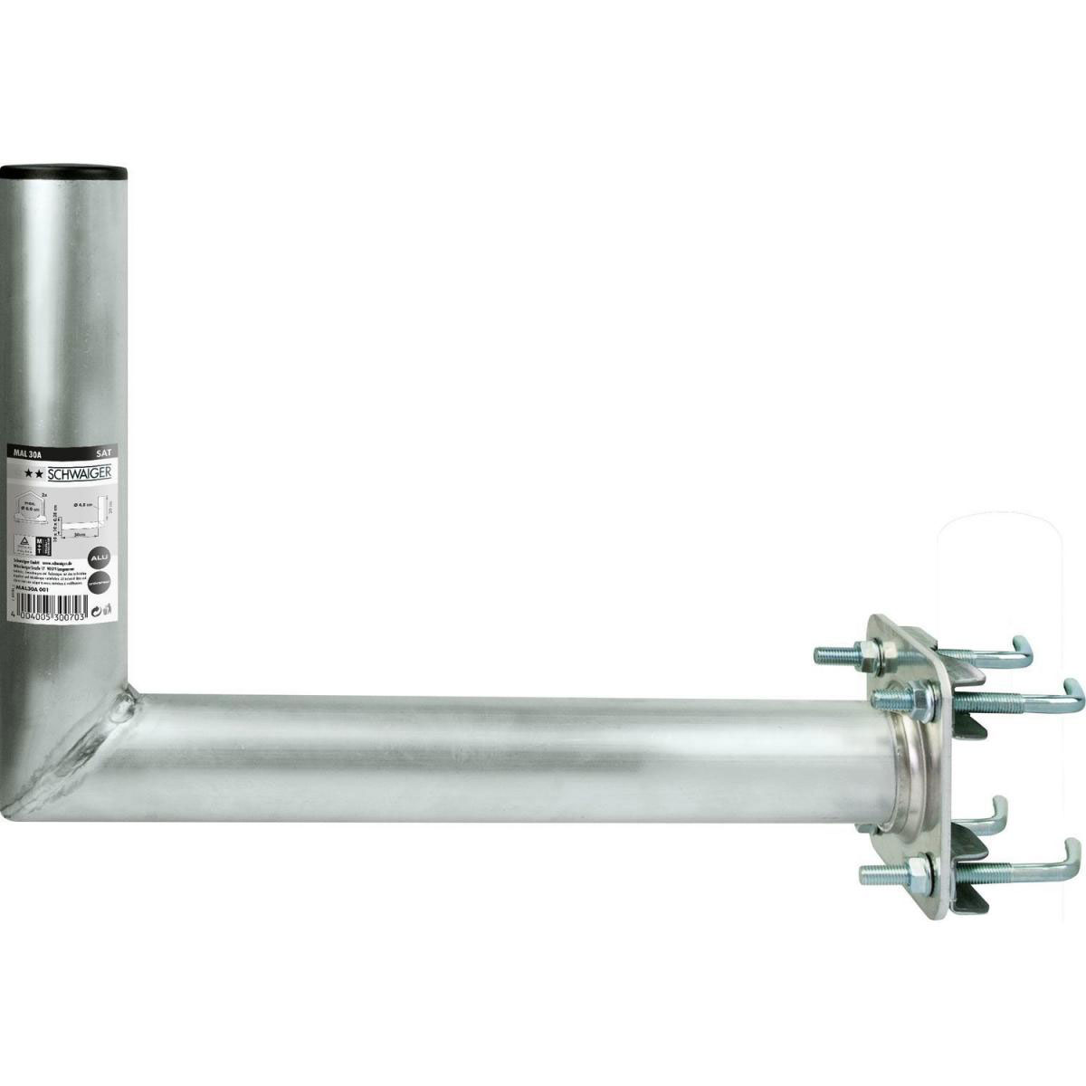 Schwaiger Mast-/Balkonausleger zur SAT-Schüssel Befestigung Bild 2