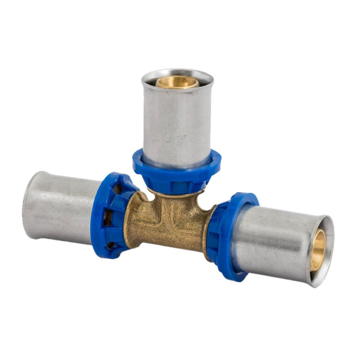 Kirchhoff T-Stück Pressfitting für Mehrschicht-Verbundrohr 20 mm Bild 1