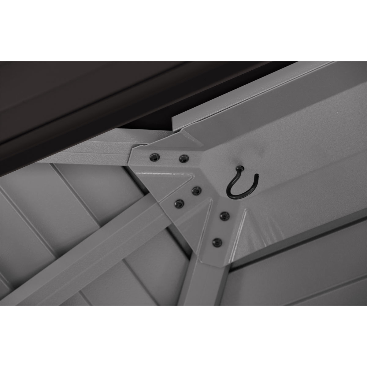 Sojag Pavillon BBQ Maui 158x249x278cm Holzoptik Bild 6