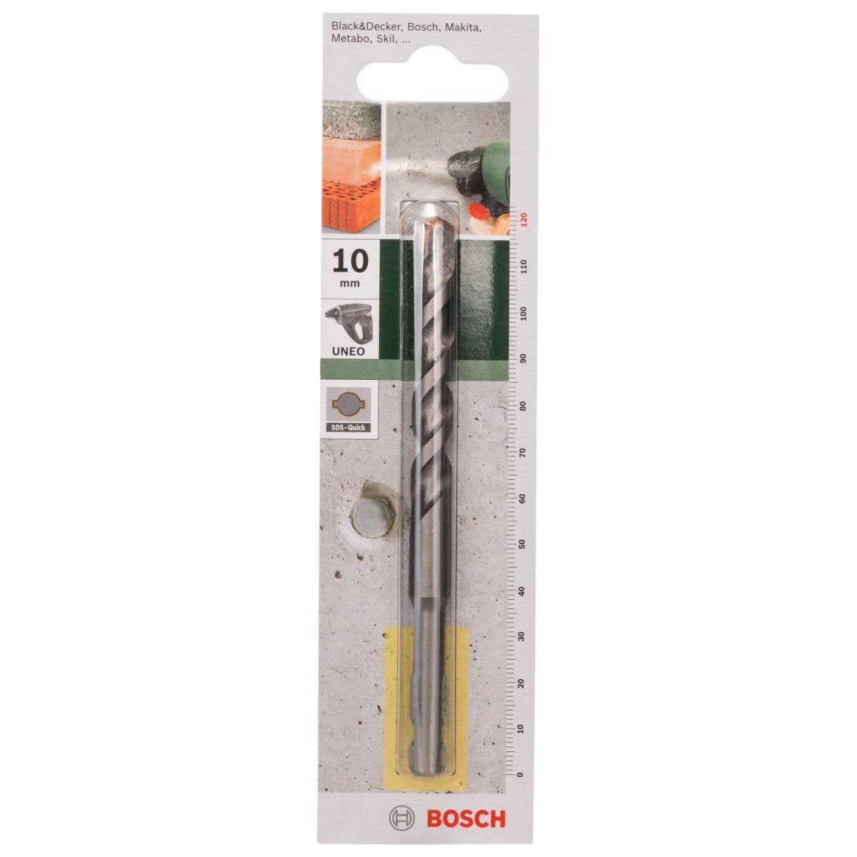 Bosch  DIY Betonbohrer SDS-Quick Durchmesser 10 x 120 mm Bild 2