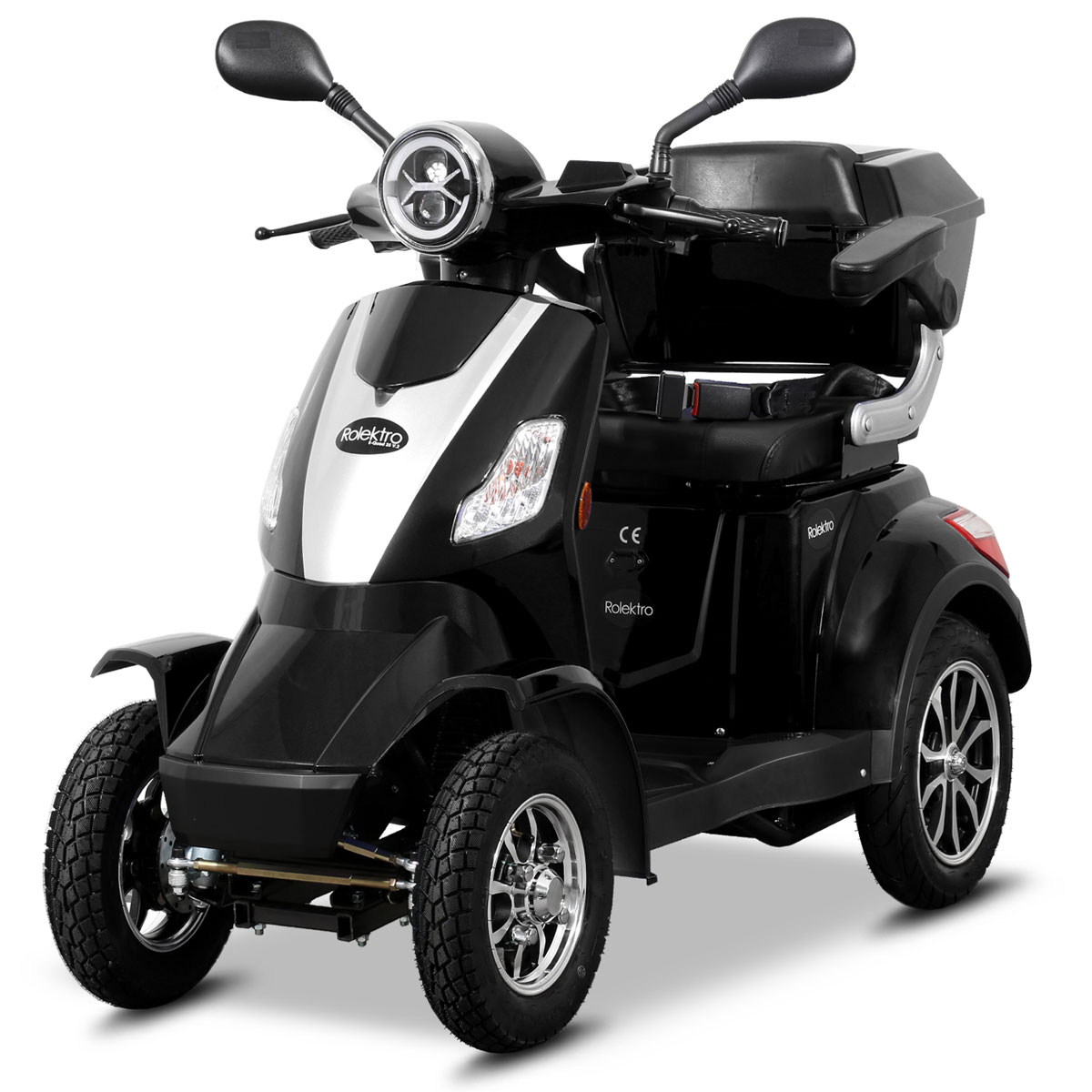 Rolektro E-Quad 25, Schwarz, 60V-20Ah Bleigel Akku, 1000 Watt Bild 2