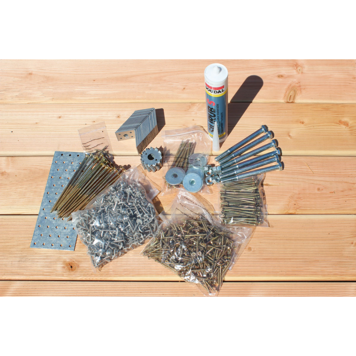 Karibu  Beschlagbeutel für Doppelcarport Eco 2