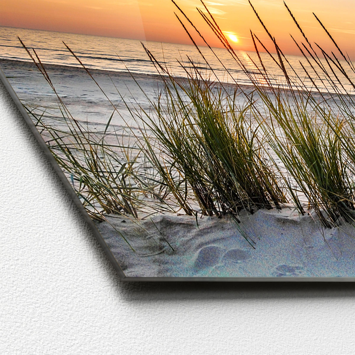 Glas-Art Lonely Dune 50 x 125 cm Glasbild Bild 2