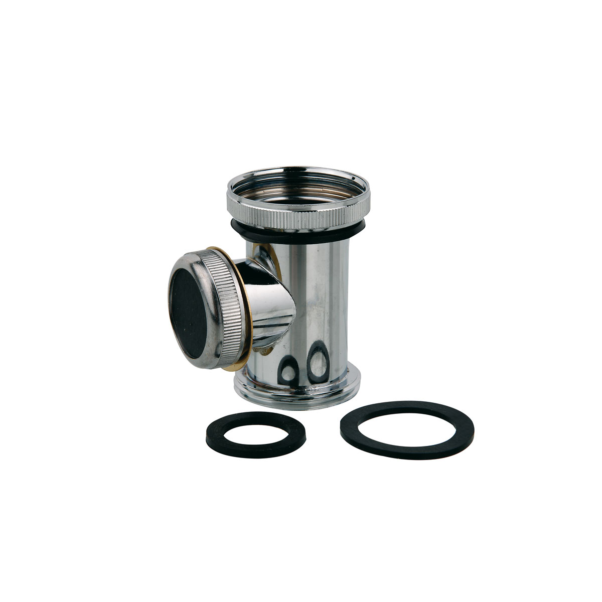 Kirchhoff Ablauf-T-Stueck Chrom 1 1/4" fuer Siphon Bild 1