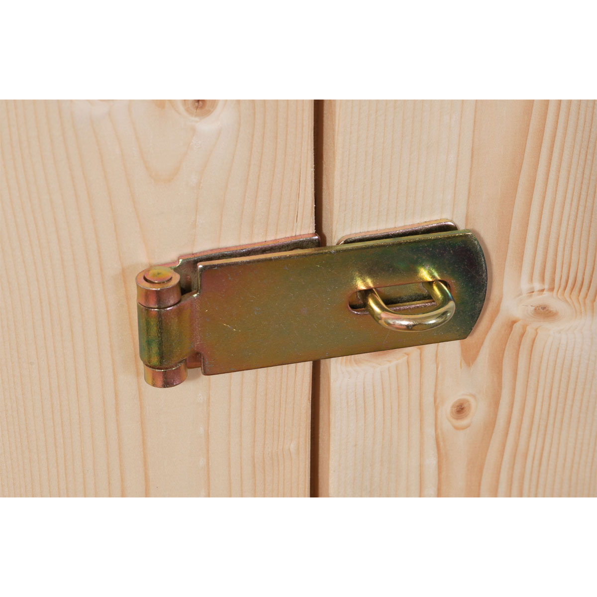 Karibu  Blockbohlenhaus Rhein 2 186 x 186 cm terragrau Bild 6