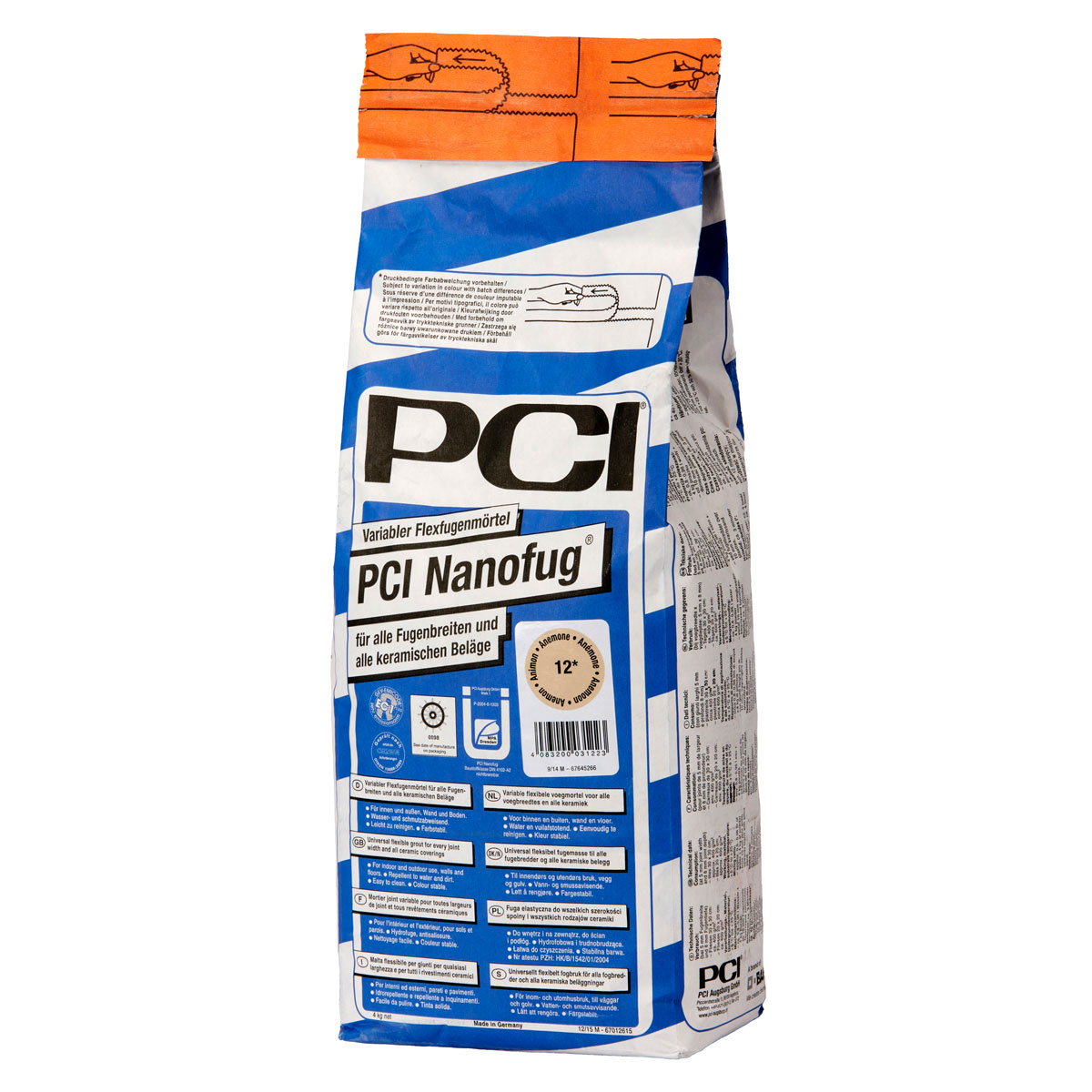 Flexfugenmörtel Nanofug 4 kg pergamon Flexfugenmörtel Nanofug 4 kg pergamon