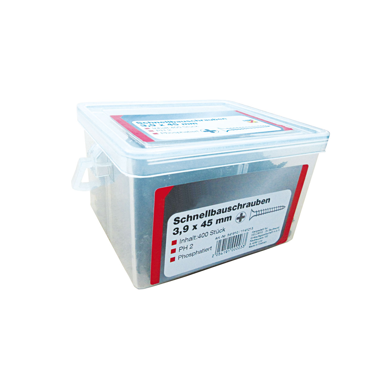 Basic Schnellbauschraube 3,9 x 45 mm 400 Stück