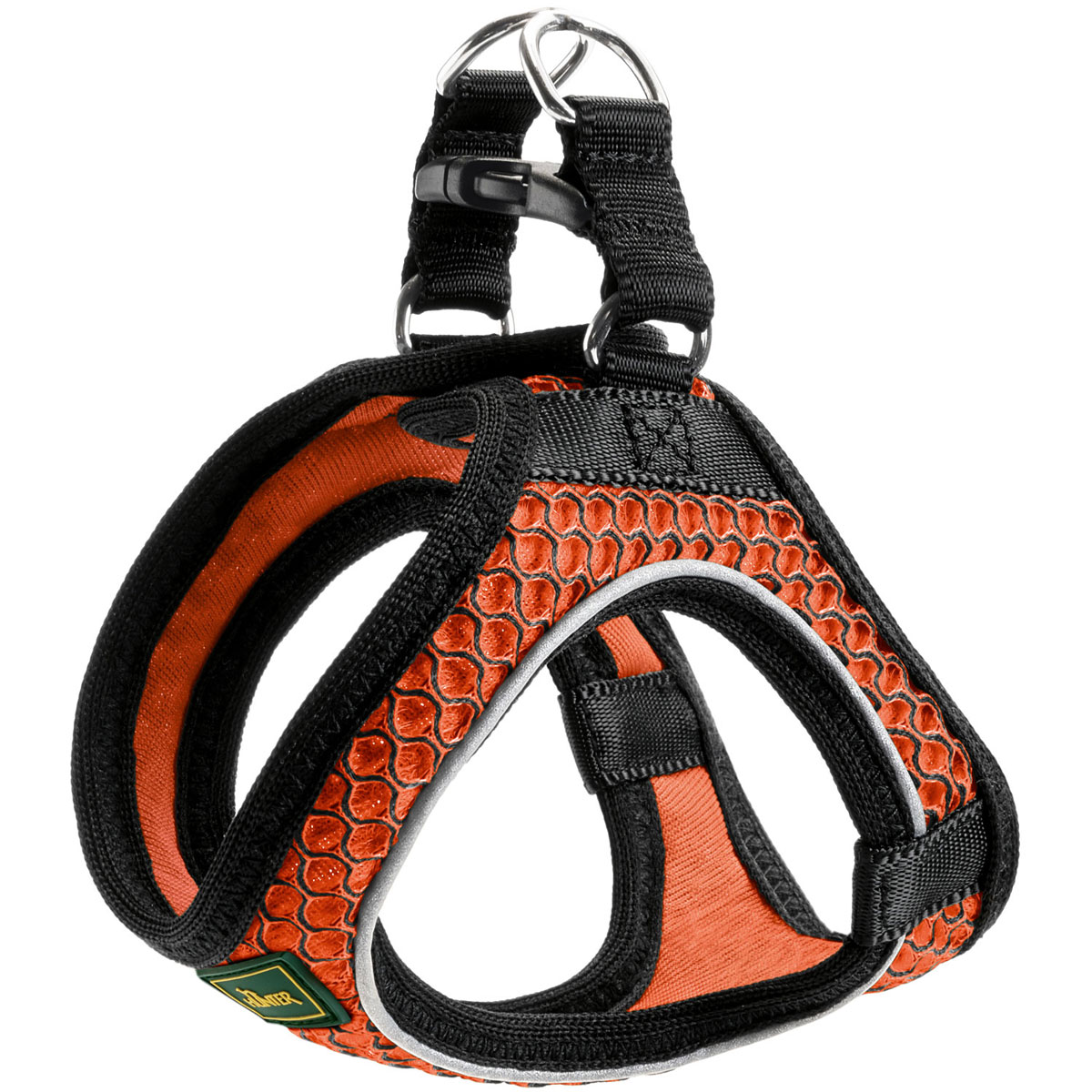Hunter Hundegeschirr Hilo Comfort orange Größe M-L