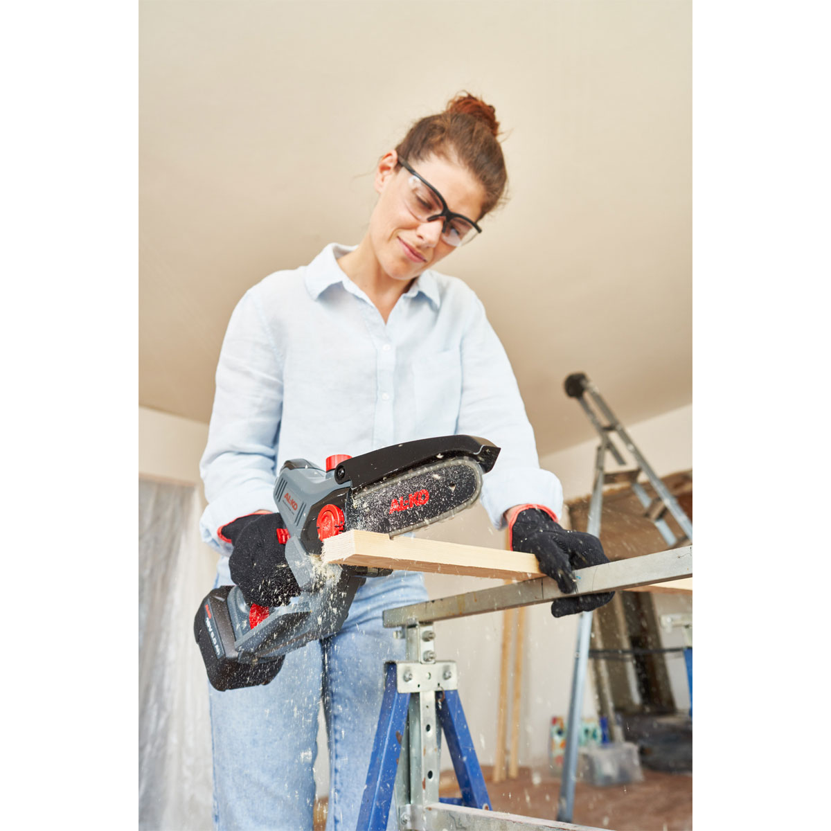 AL-KO  Akku-Kettensäge 18 V CSM 1815 inkl Akku Bild 2