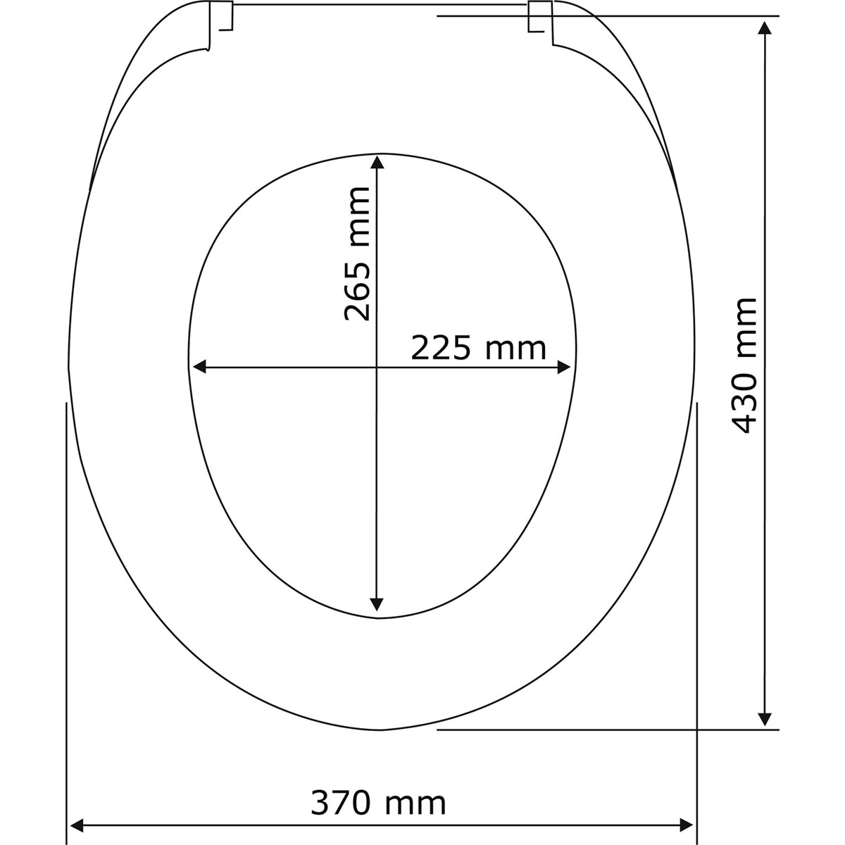 Wenko  WC-Sitz Buche Natur MDF mit Absenkautomatik Bild 5