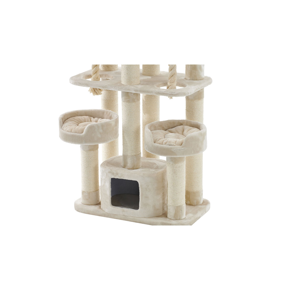 Nobby Kratzbaum Kyla 80 x 50 x 209 cm cream Bild 2