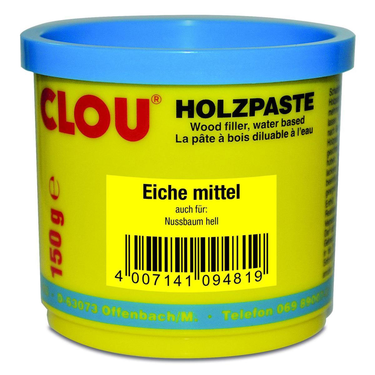 Clou Holzpaste Eiche mittel 150 g