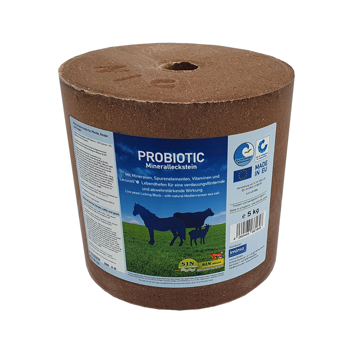 SIN Hellas PROBIOTIC 5 kg Mineralleckstein