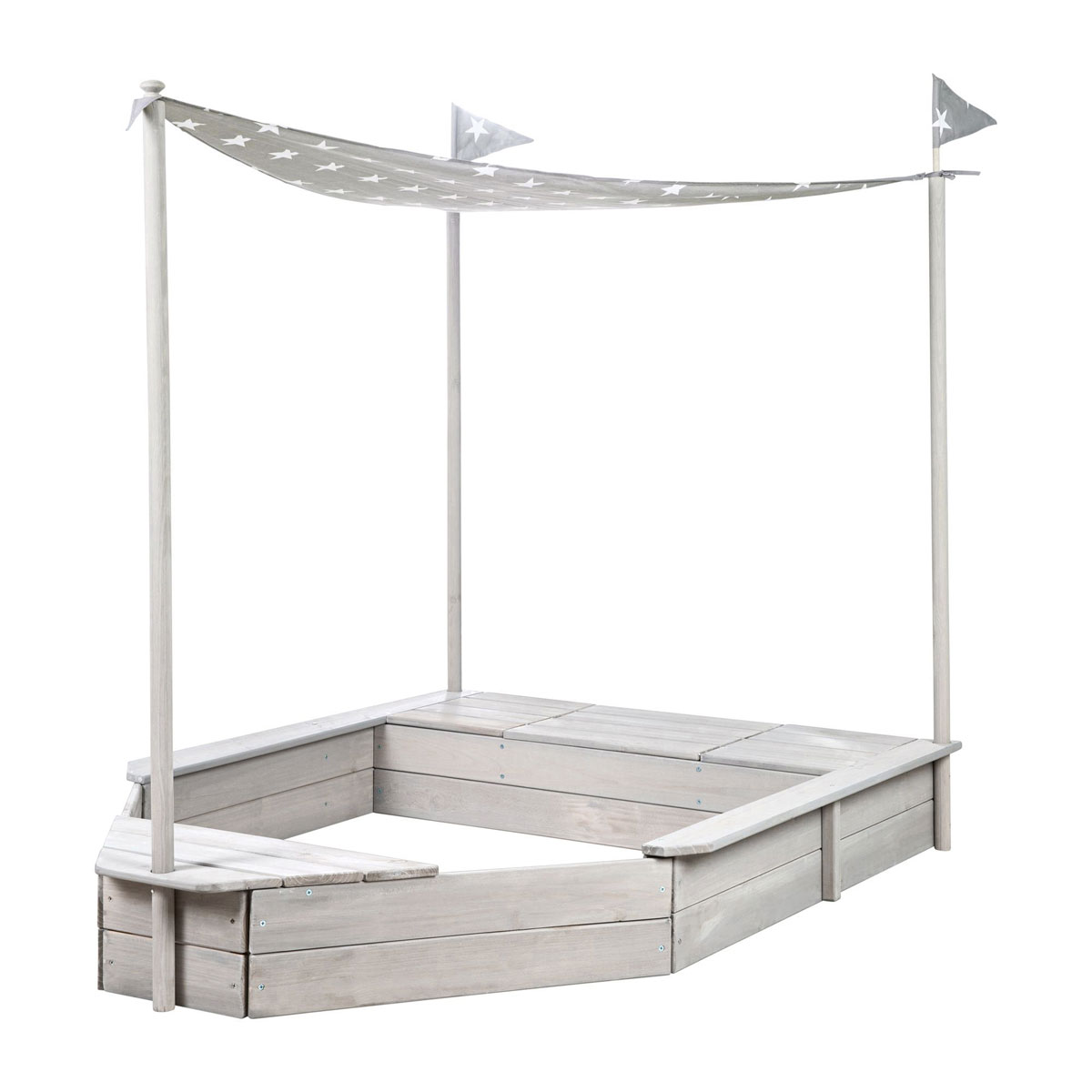 Sandkasten Boot 65 x 109 x 154 cm Bild 2