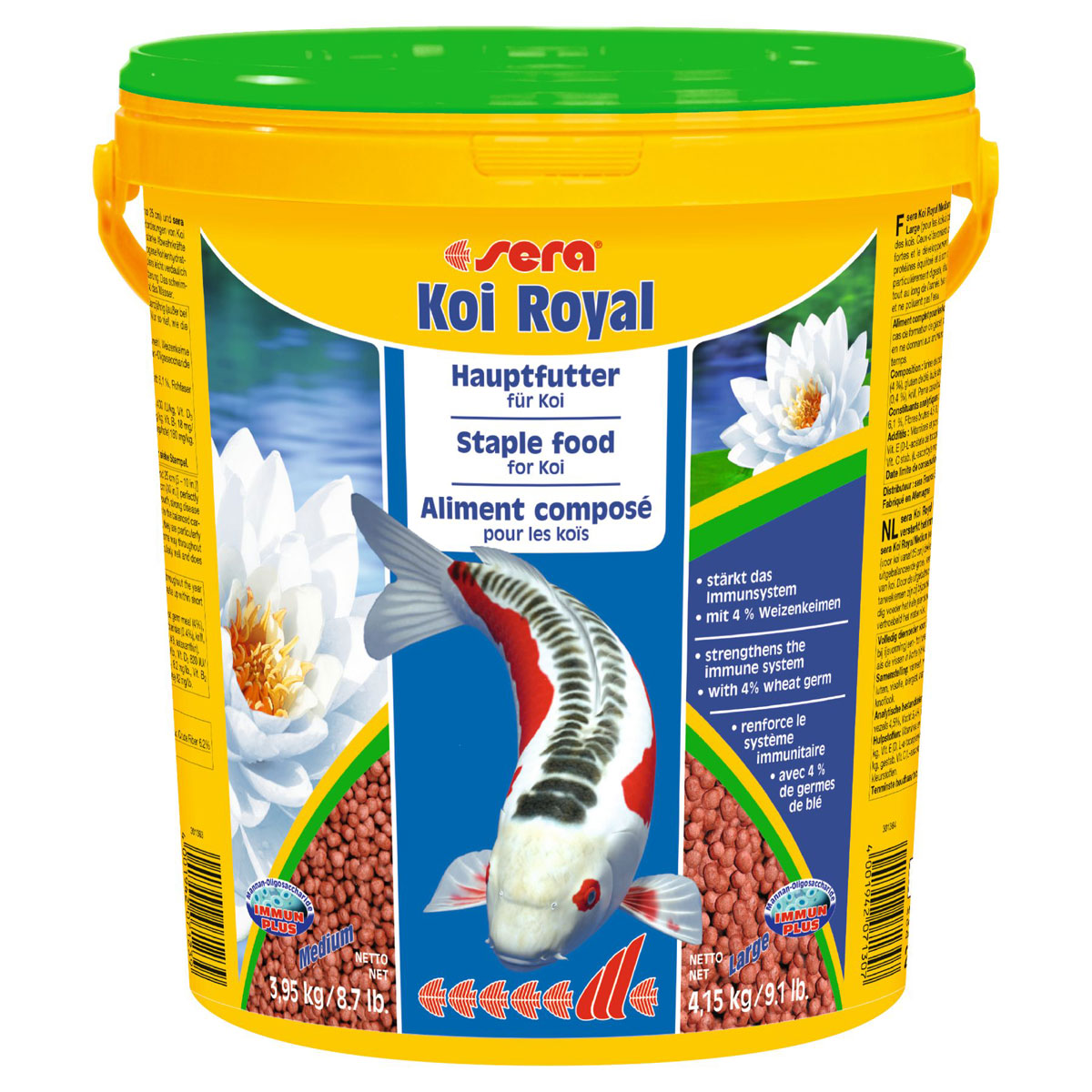 sera  Koi Royal Medium 21 l / 3,95 kg