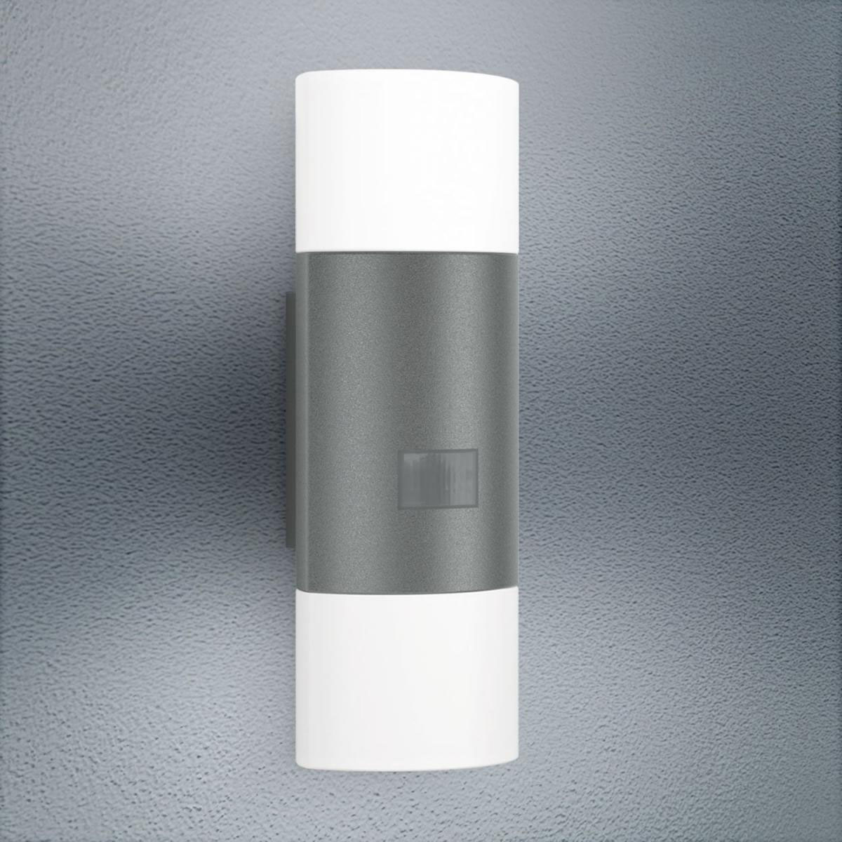 Steinel LEDSensorAußenleuchte L 910 S Up/Downlight anthrazit