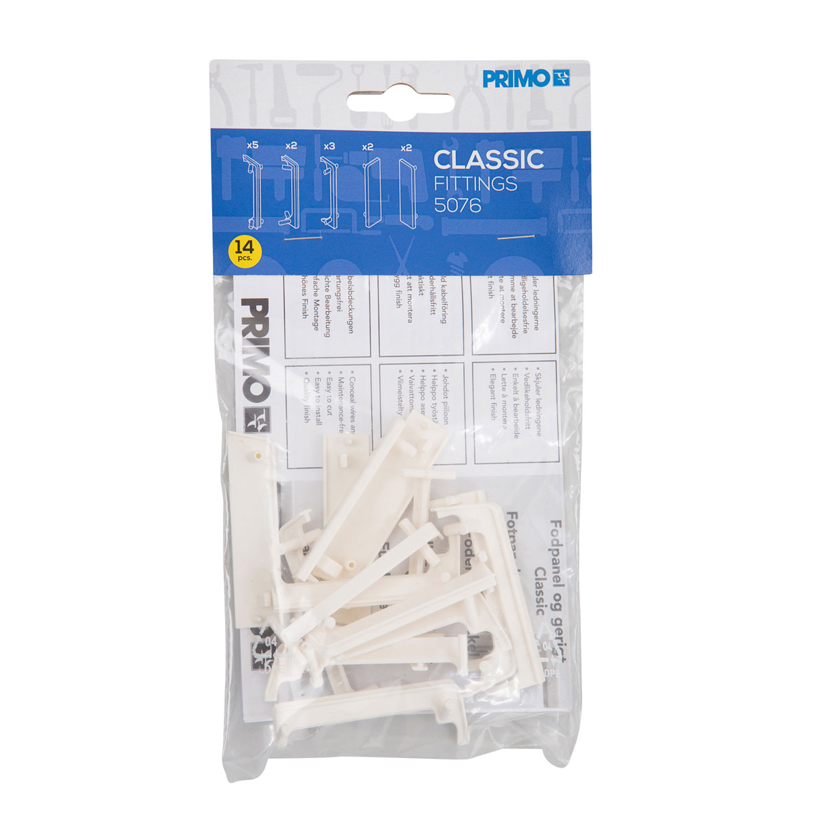 Clip Classic 14-teilig Multipack Off-Weiss