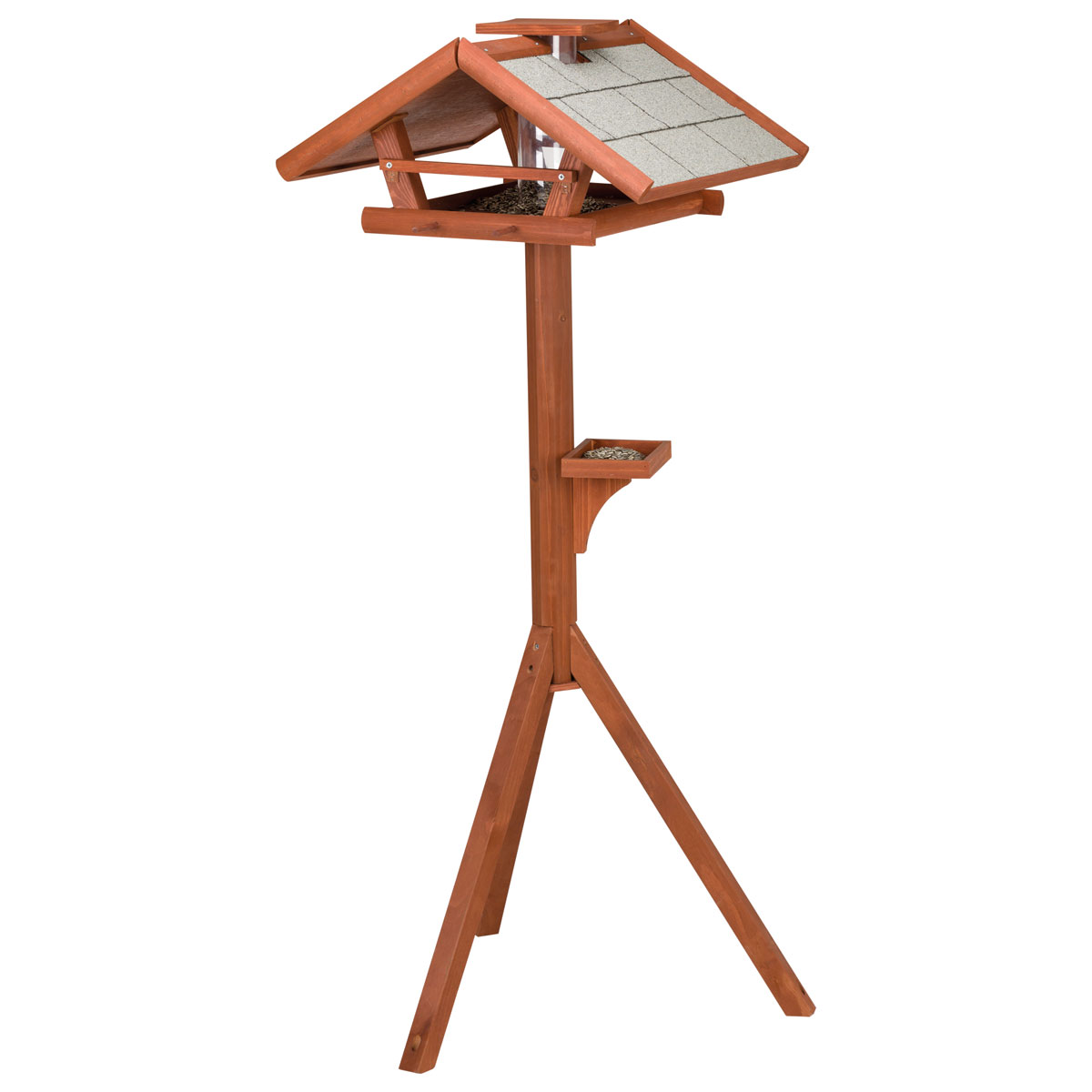 Trixie natura Futterhaus mit Ständer 53 x 28 x 53 cm 1,4 m