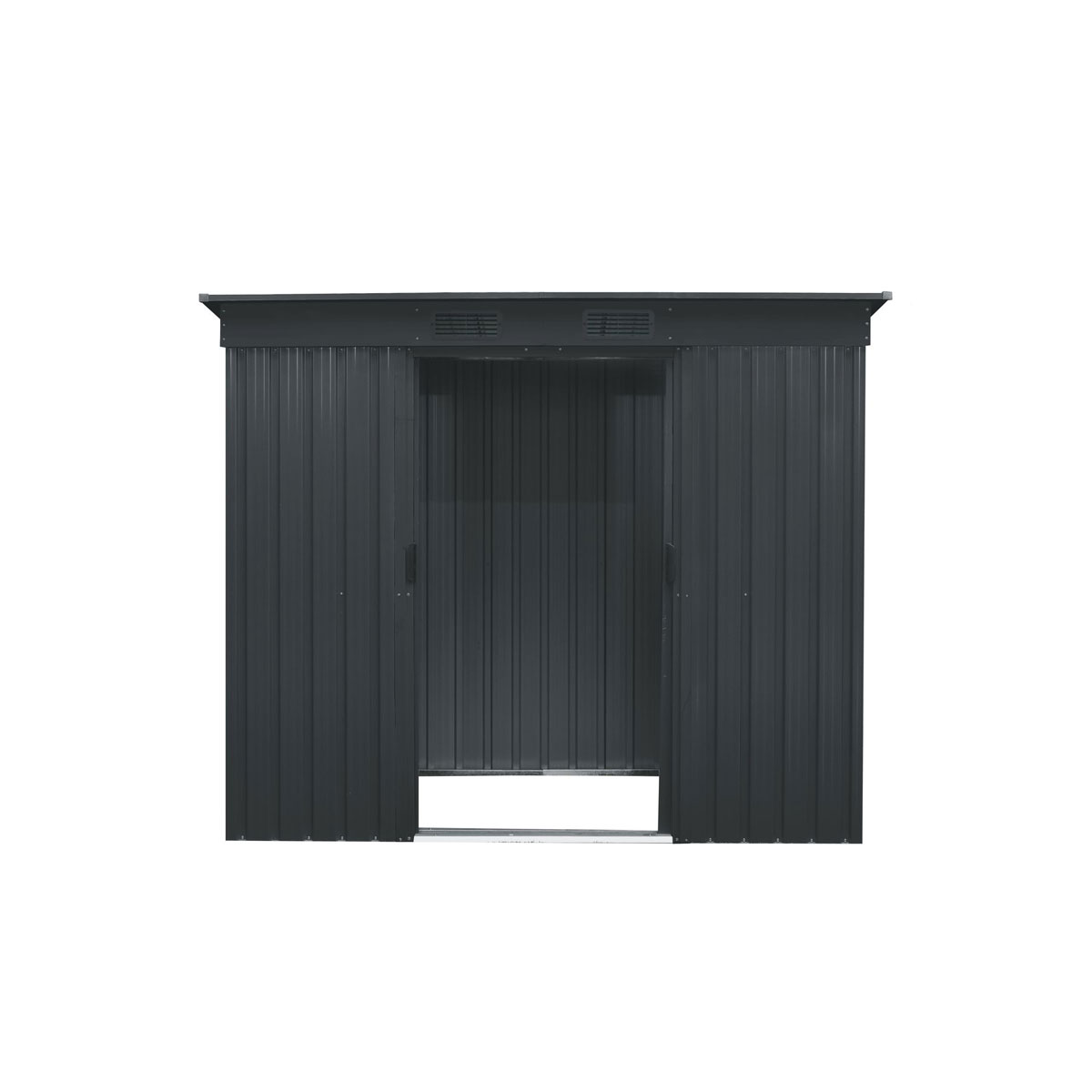 Pergart Gerätehaus Leipzig II 2m² anthrazit matt Bild 2