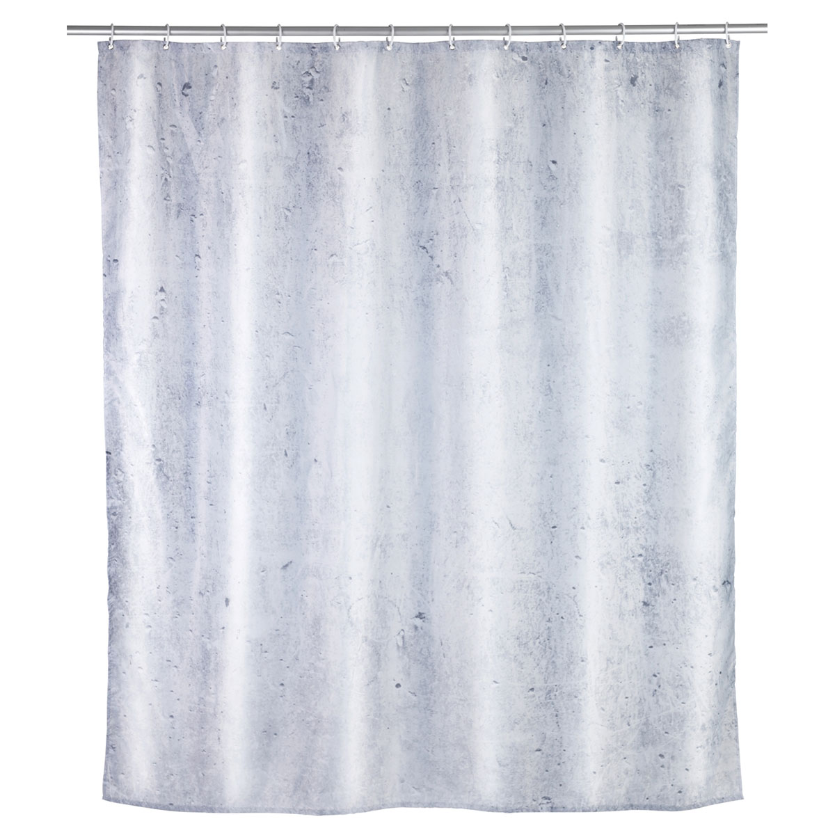Wenko  Duschvorhang Concrete Textil Polyester 180 x 200 cm waschbar