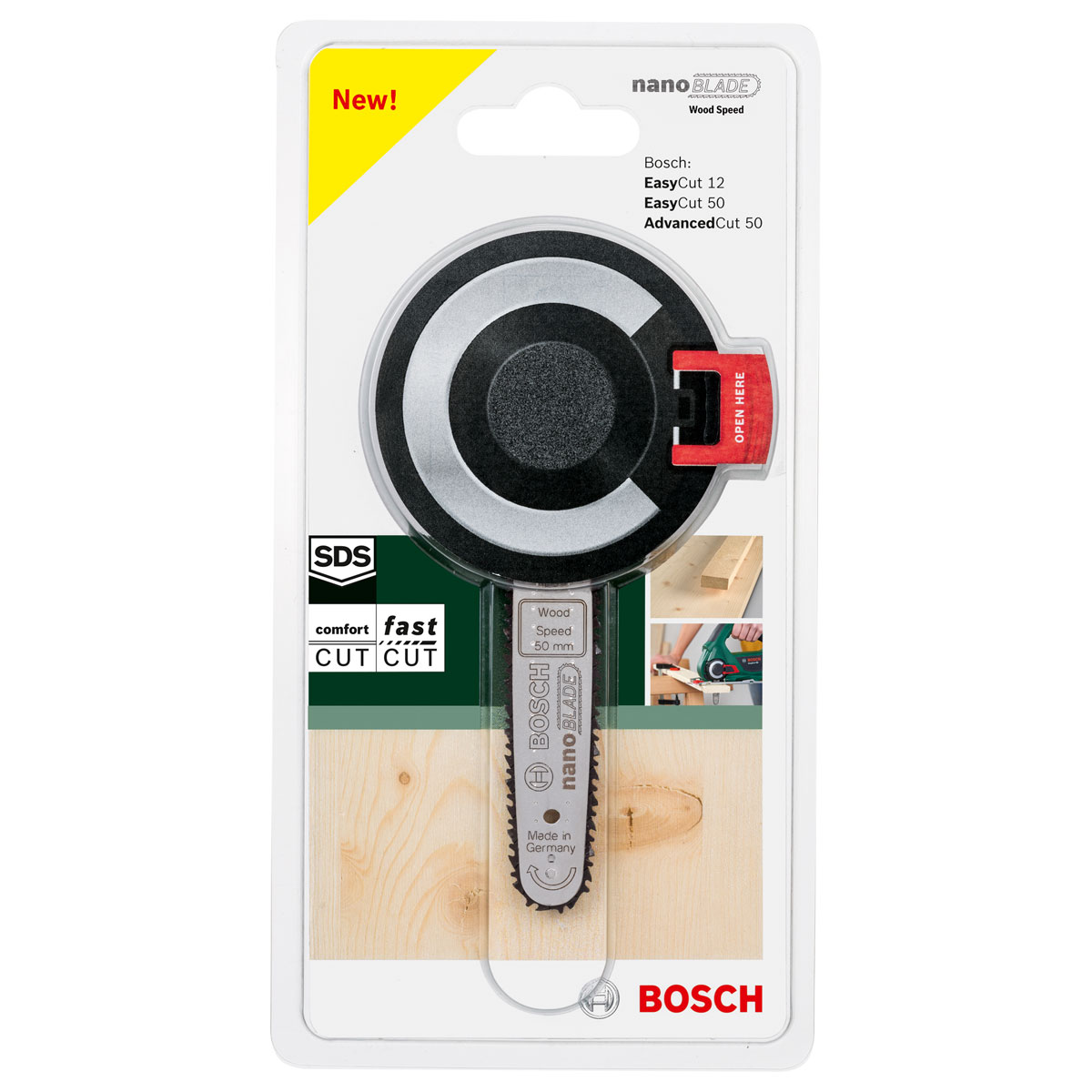 Bosch  Sägeblatt Nano Blade Speed 50 mm Holz Bild 2
