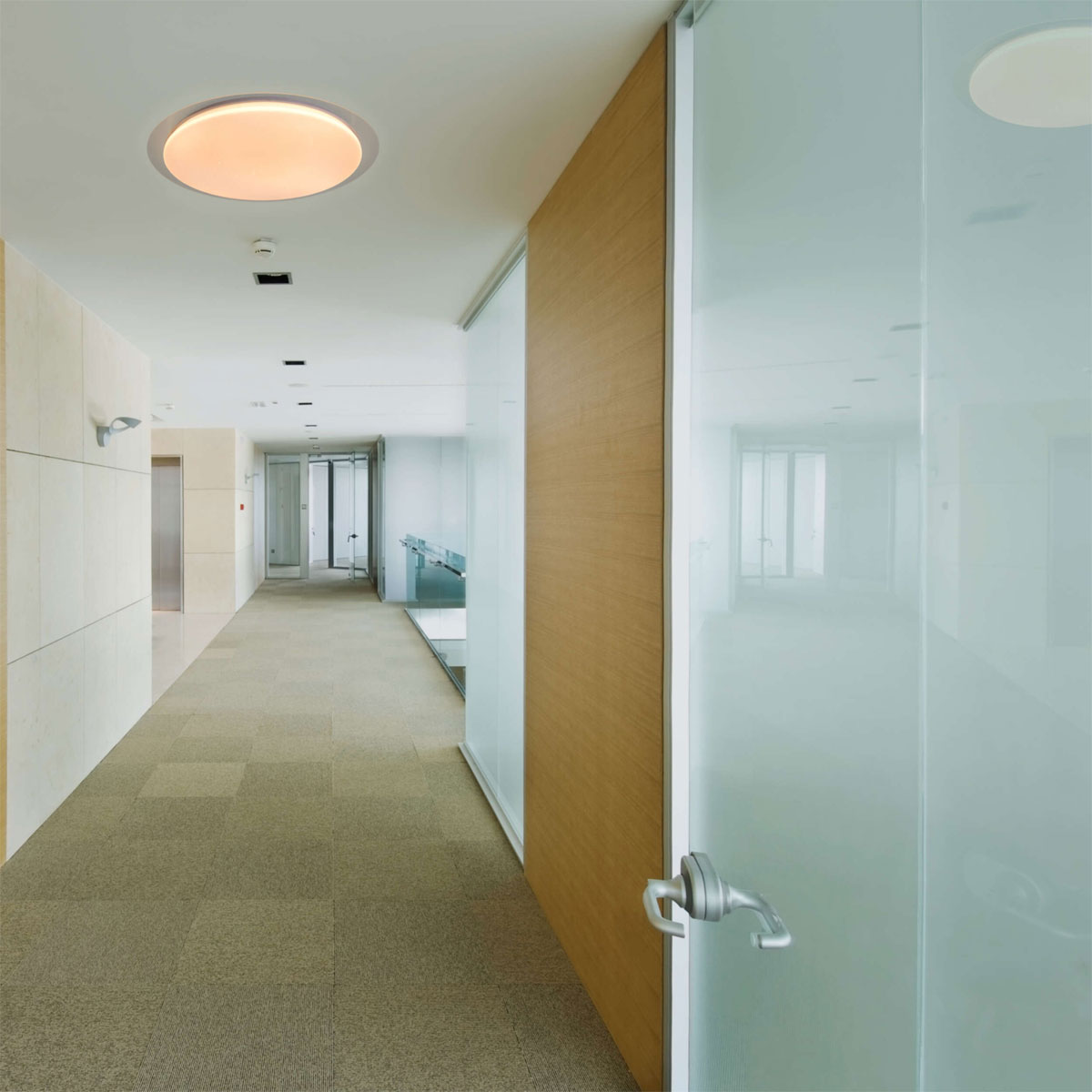 Naeve LED DL Locarno Metall/KSklar/transparent LxBxH: 46x46x7cm Bild 5