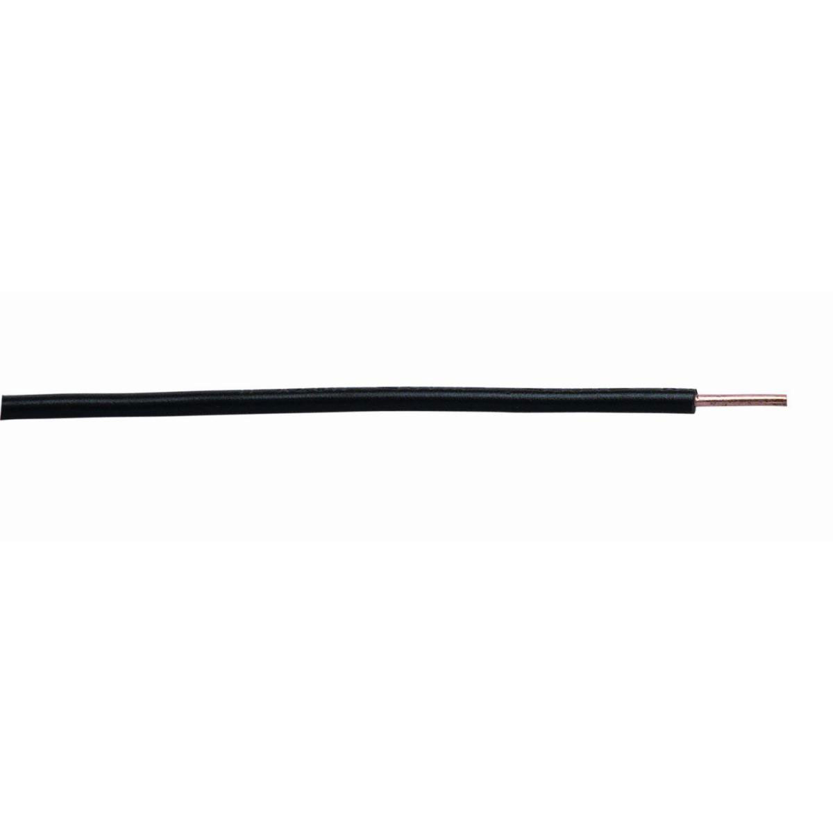 Aderleitung H07V-U YE 2,5 mm² schwarz 10 m Aderleitung H07V-U YE 2,5 mm² schwarz 10 m