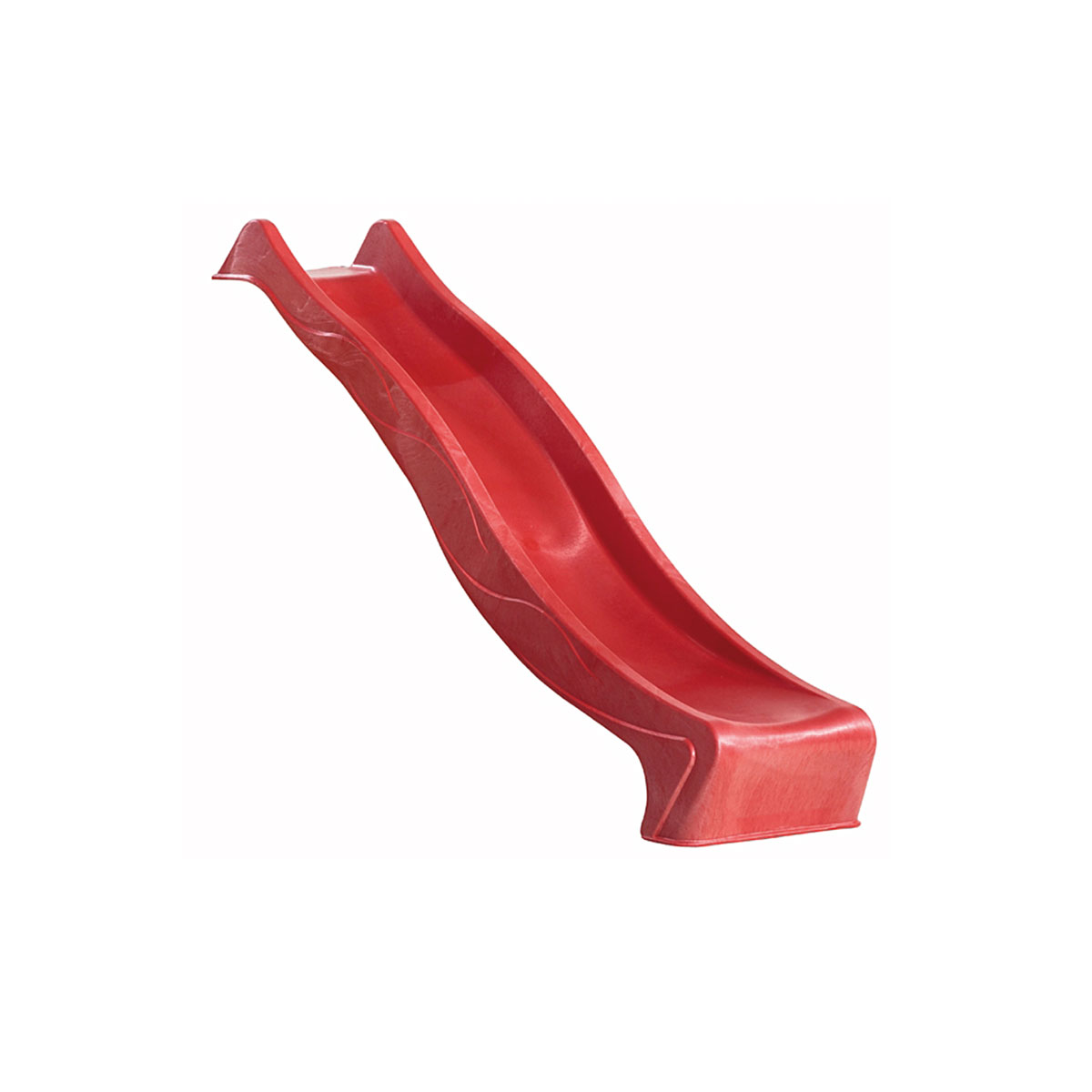 Karibu Fidel inklusive  Rampe naturbelassen Rutsche rot Bild 6