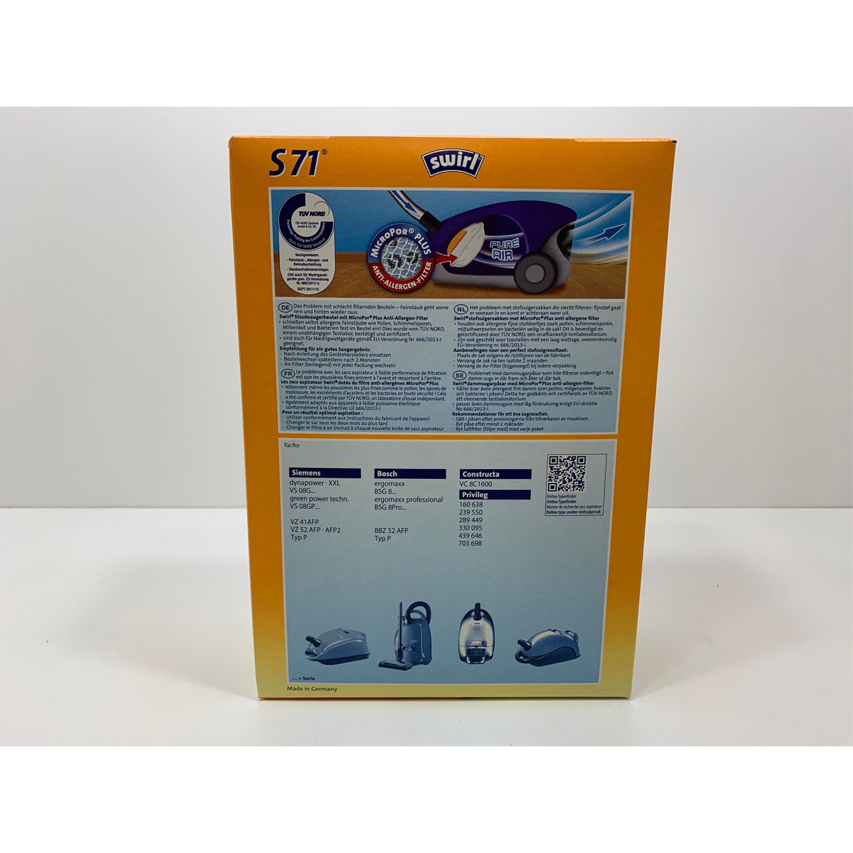 Staubsauger-Beutel S 71 EcoPor Bild 2