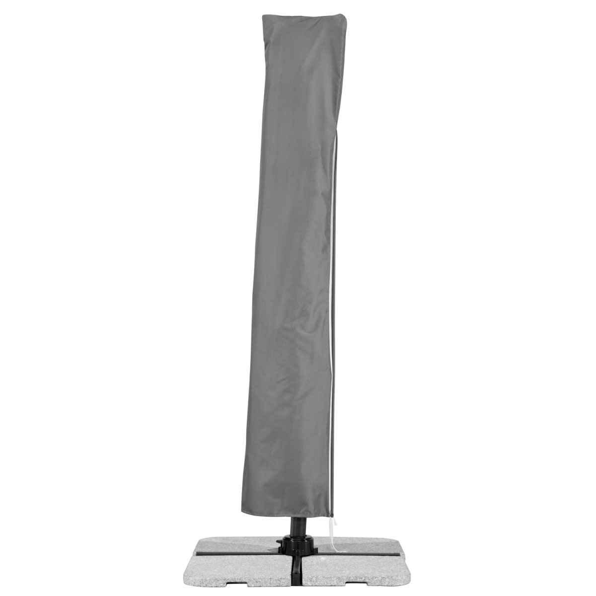 Schneider Schirme Ampelschirm Rhodos 300 x 300 cm anthrazit Bild 8