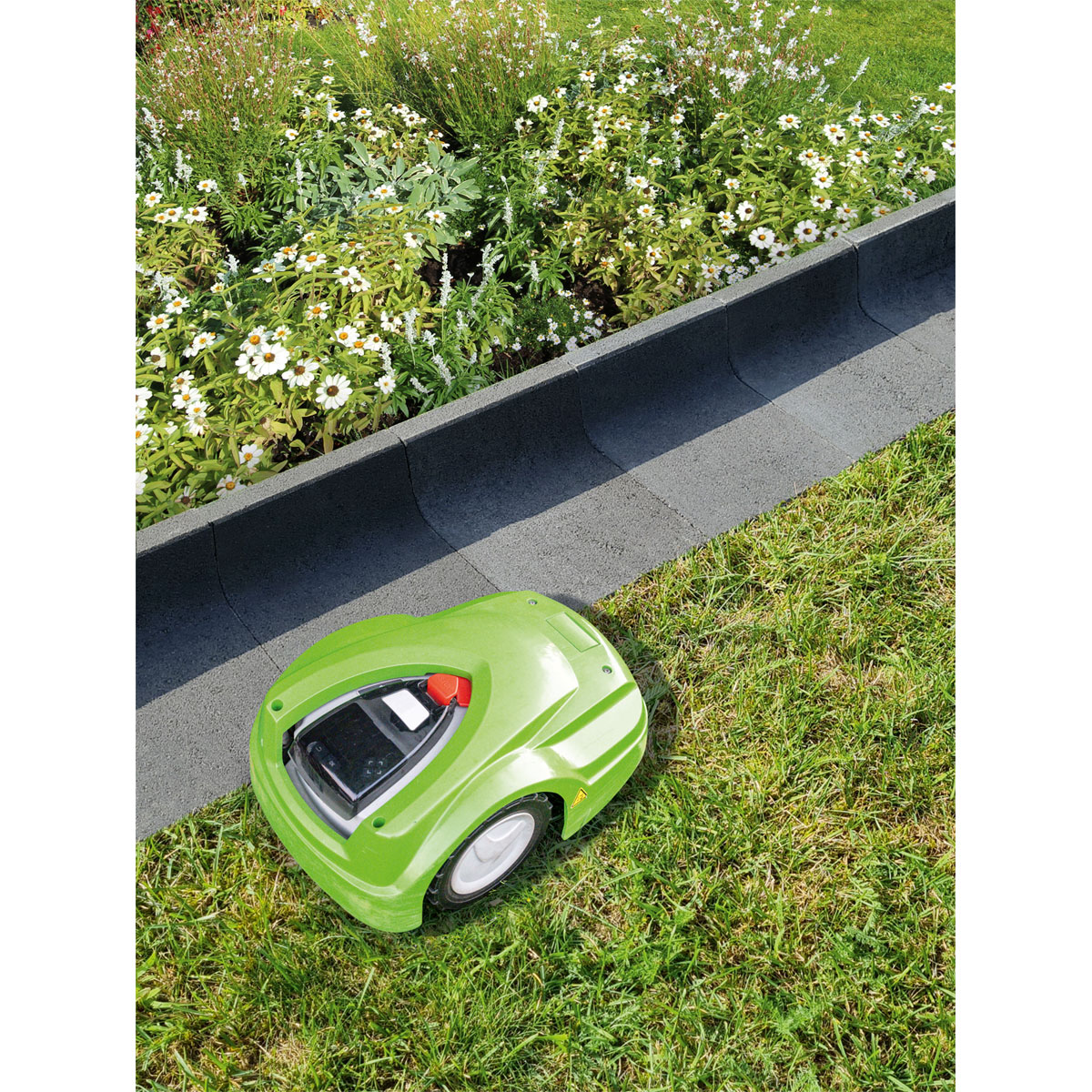 Diephaus  L-Randstein Mähroboter Anthrazit 25 x 29 x 15 cm Bild 2