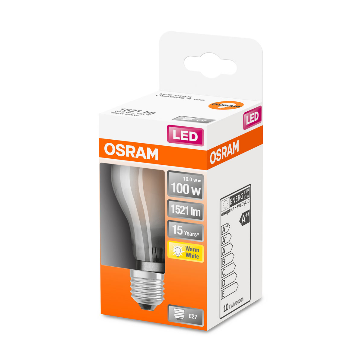 Osram LED-Leuchtmittel E27 100W matt Bild 2