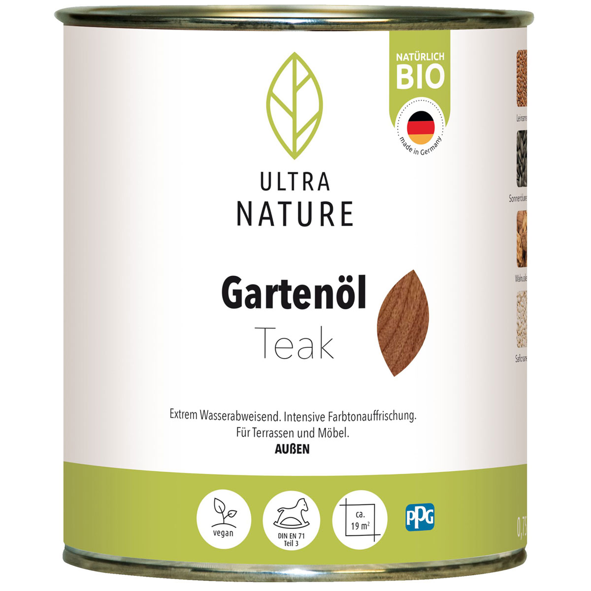 Ultra Nature Gartenöl Teak 0.75 L