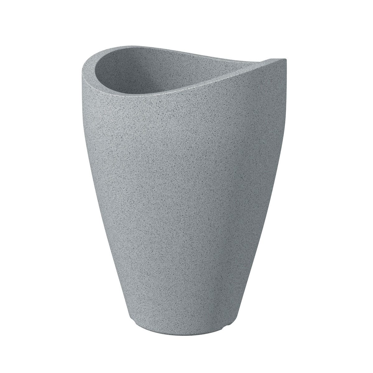 Scheurich Pflanzgefäß hoch Stony 254 67 cm grau