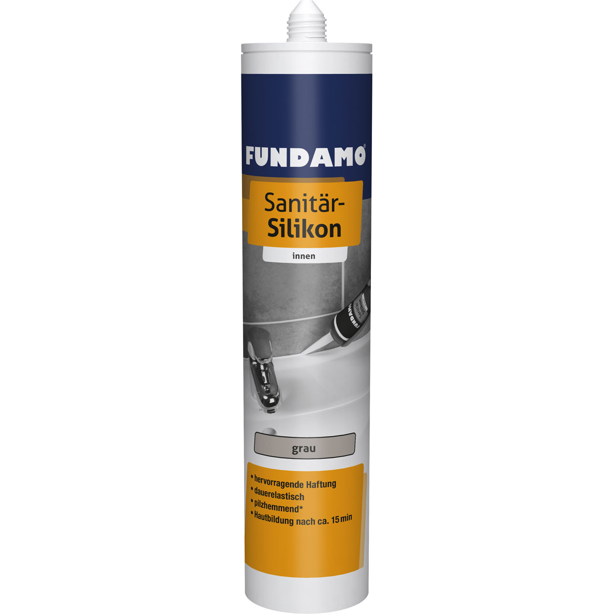 Fundamo Silikon Küche Bad und Dusche grau