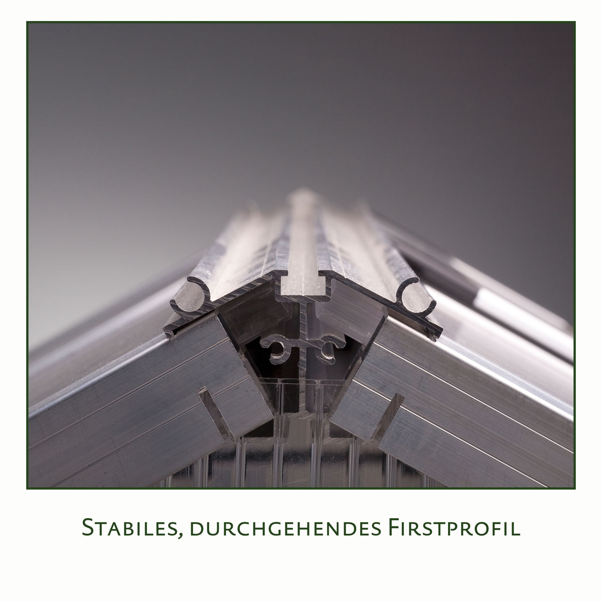 KGT Gewächshaus Lilie III 9,6m² grün Bild 3