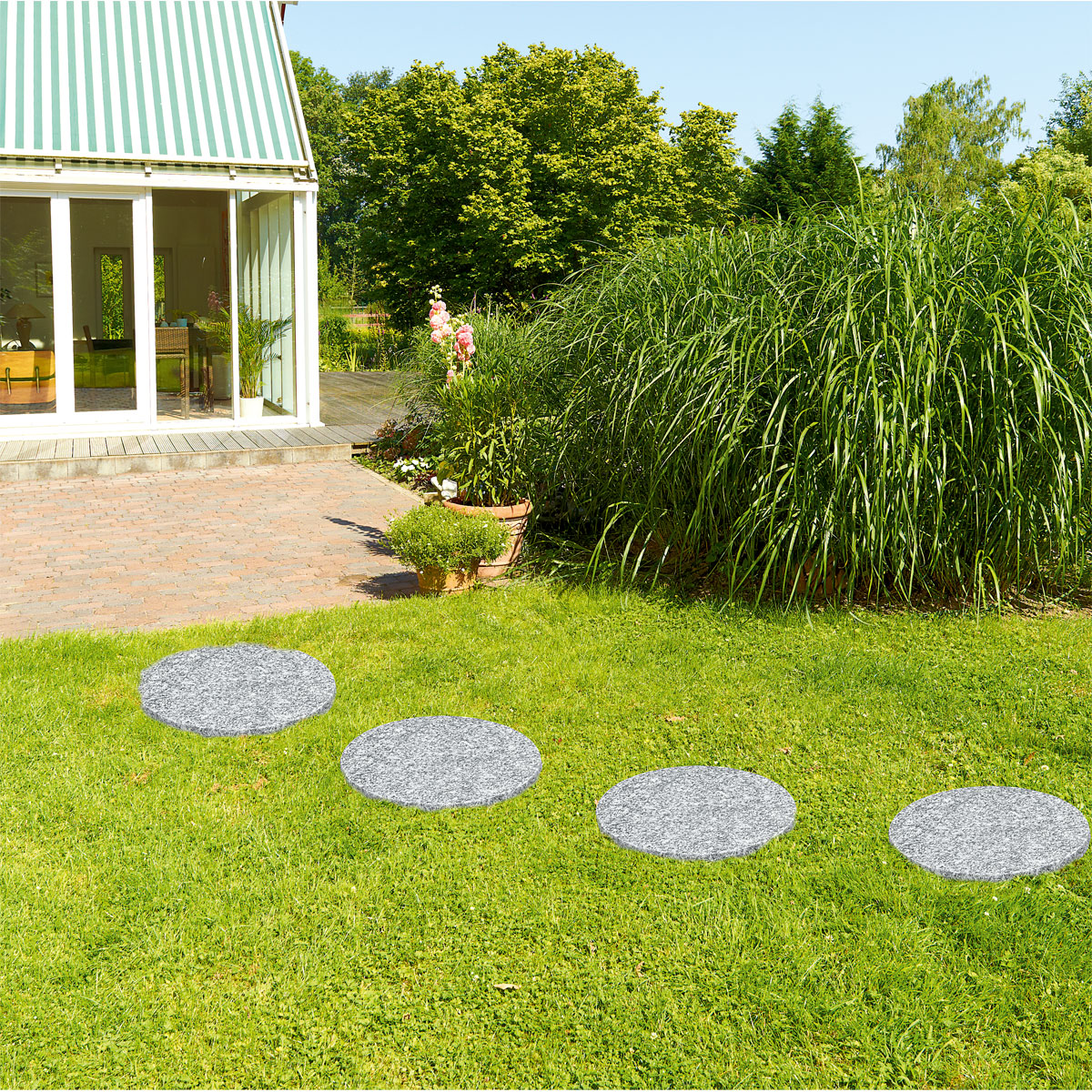 Wingart Granit-Trittstein Durchmesser ca 35 cm Bild 6