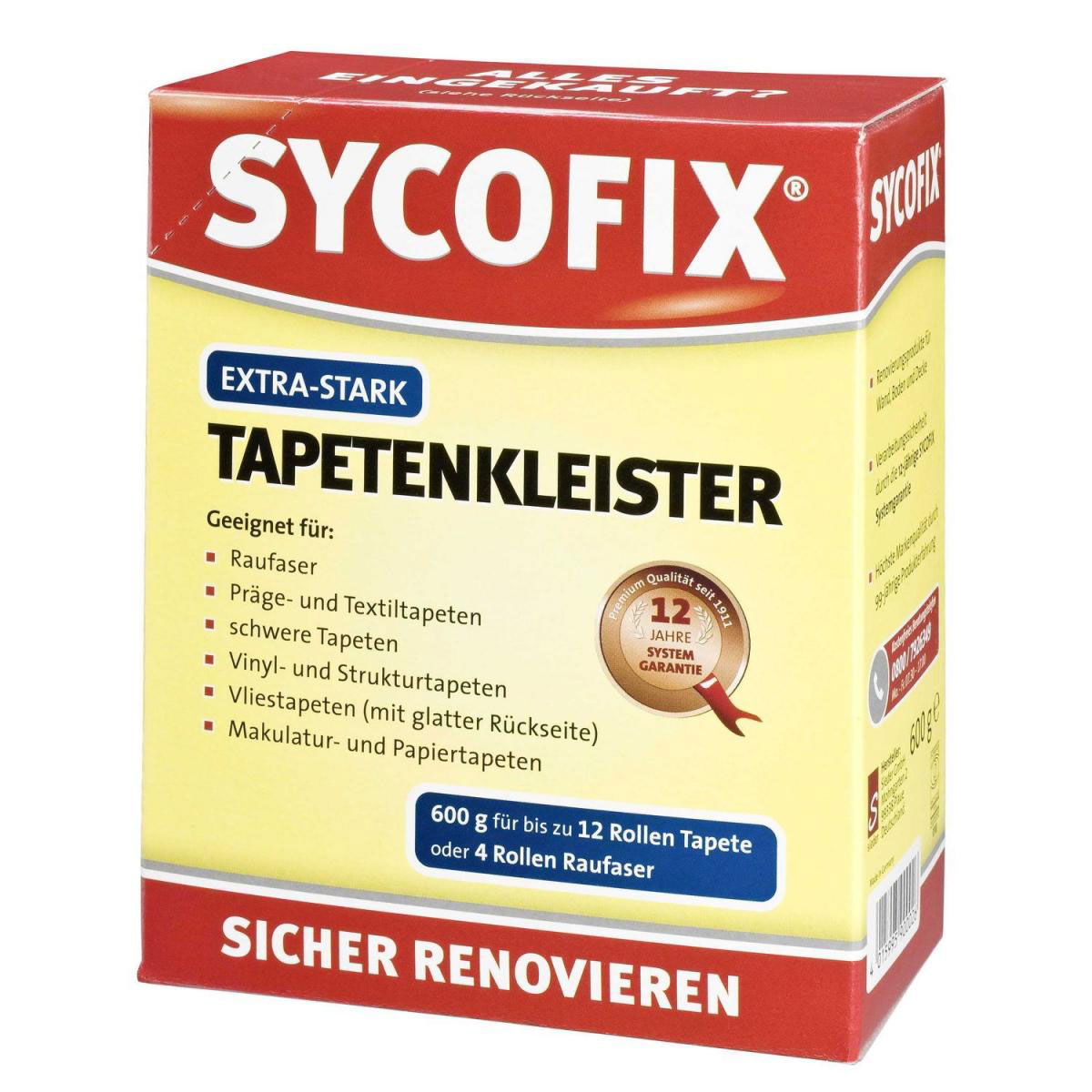Sycofix Extra Tapetenkleister 600 g Sycofix Extra Tapetenkleister 600 g