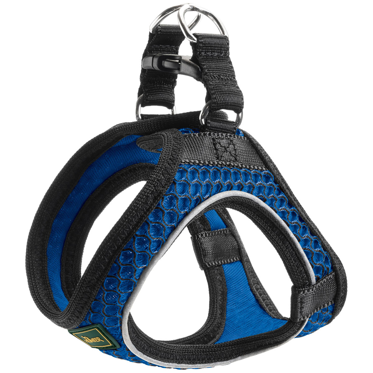 Hunter Hundegeschirr Hilo Comfort blau Größe XS
