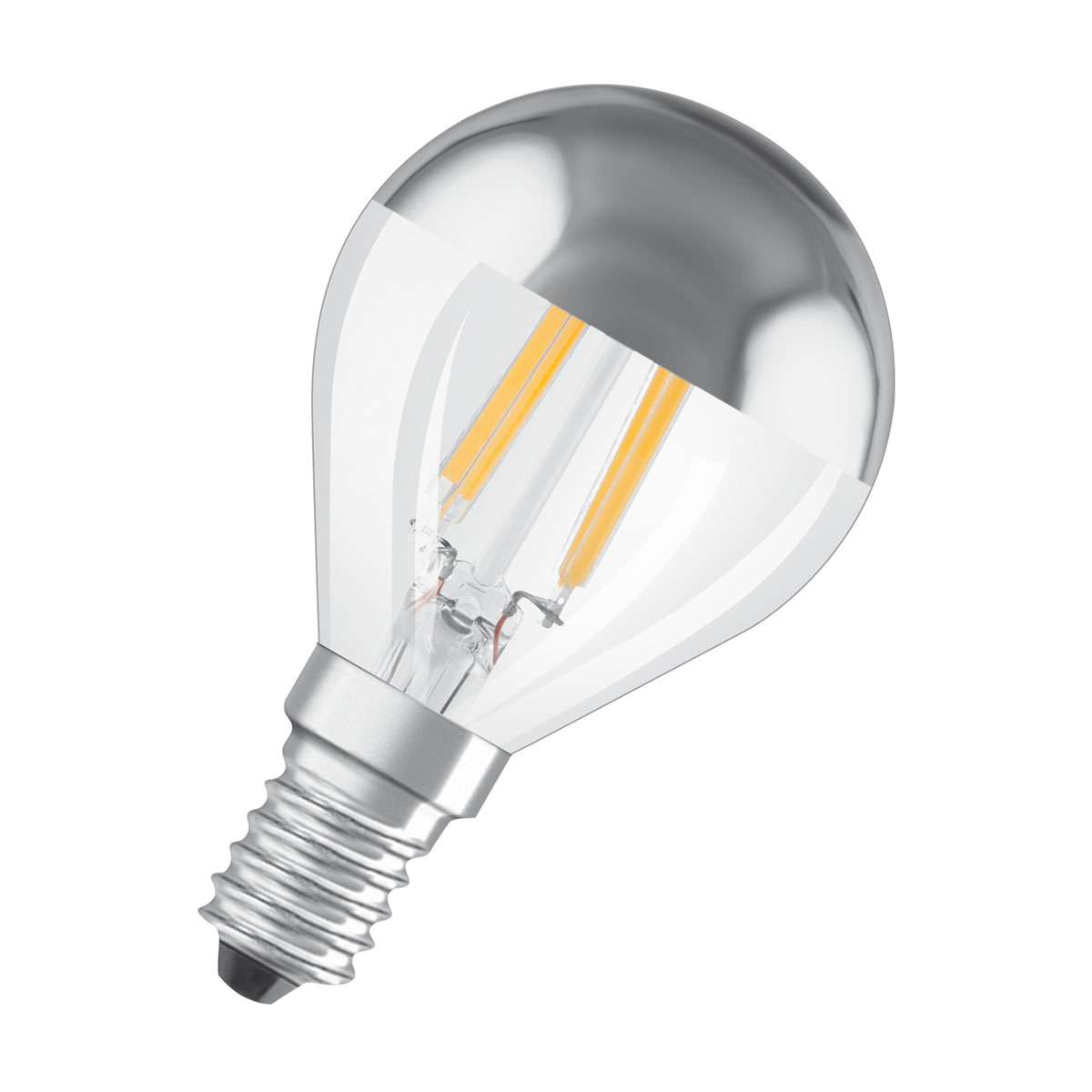 Osram LED-Leuchtmittel silber warmweiß E14 34W