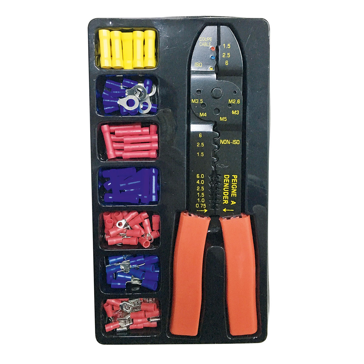Basic Crimpzange mit Kabelverbindungs-Set