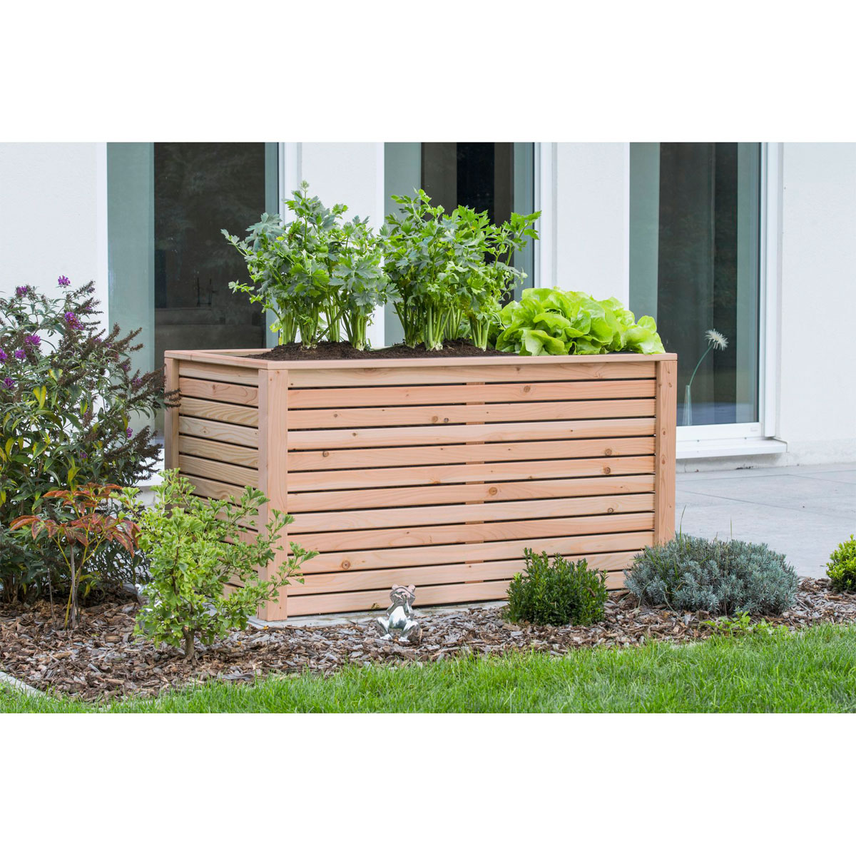 Design-Hochbeet Exklusiv 150 x 80 x 78 cm Bild 2