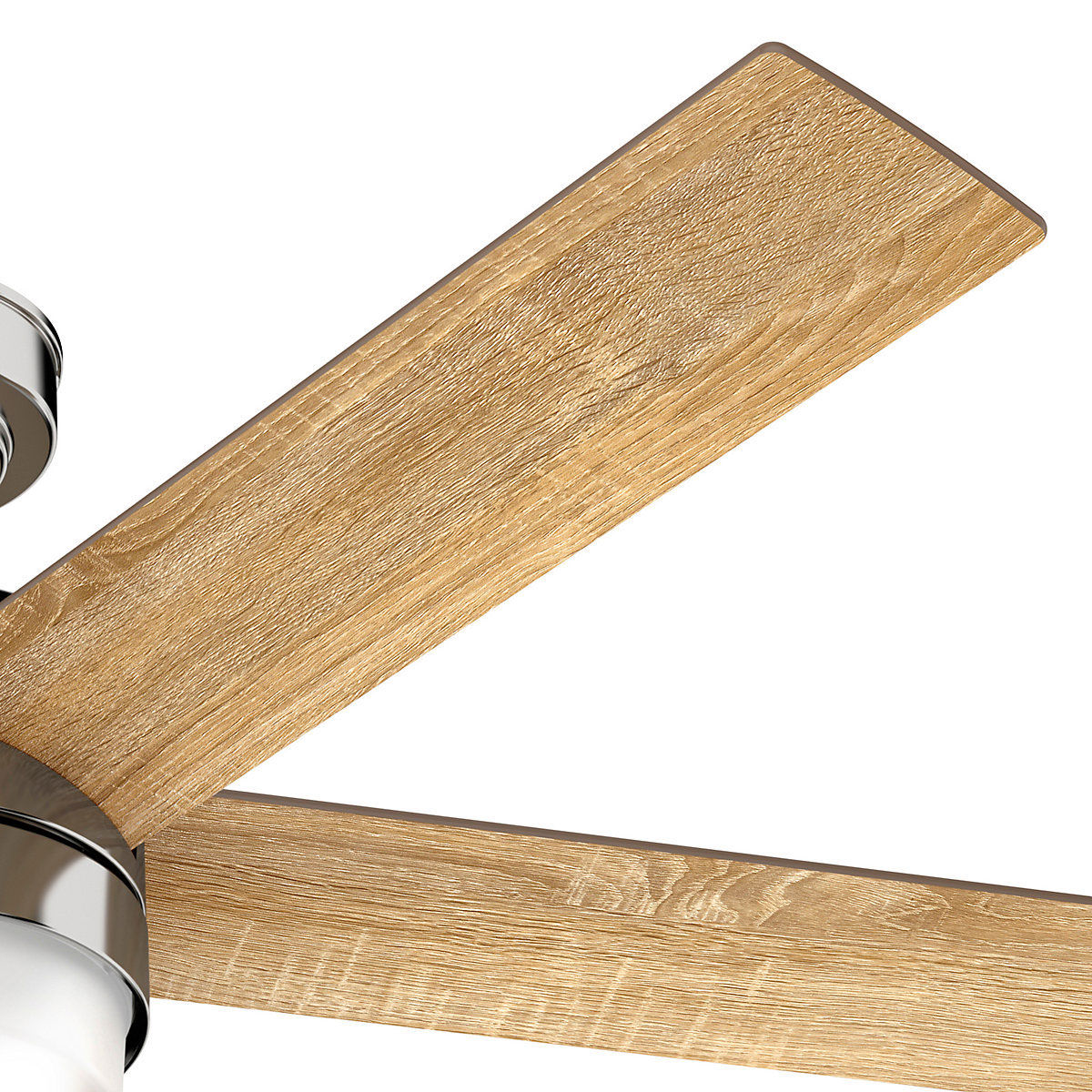 Hunter Fan Hunter Deckenenventilator Claudette 132 cm Nickel poliert Bild 4