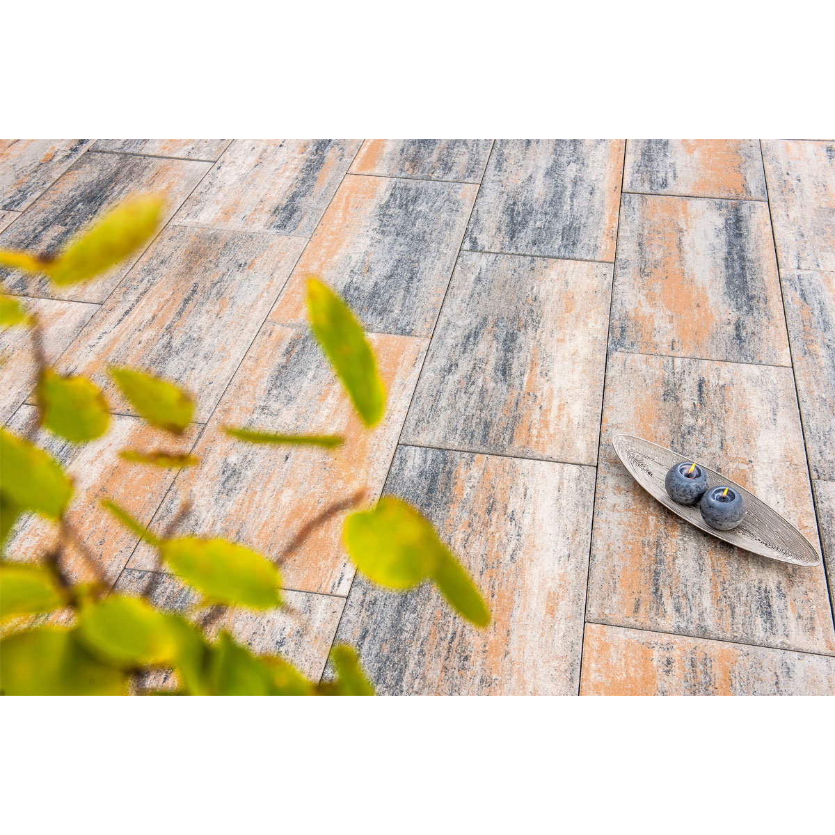 Diephaus Terrassenplatte No 1 Parasol Muschelkalk 80 x 40 x 5 cm