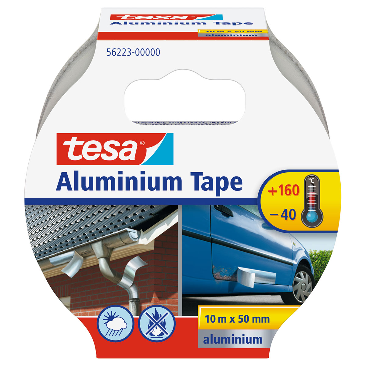 Tesa Aluminium tape 10m x 50 mm