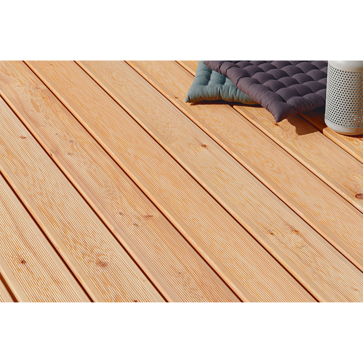 Lärche-Terrassendiele 200 x 14,3 x 2,4 cm Bild 3