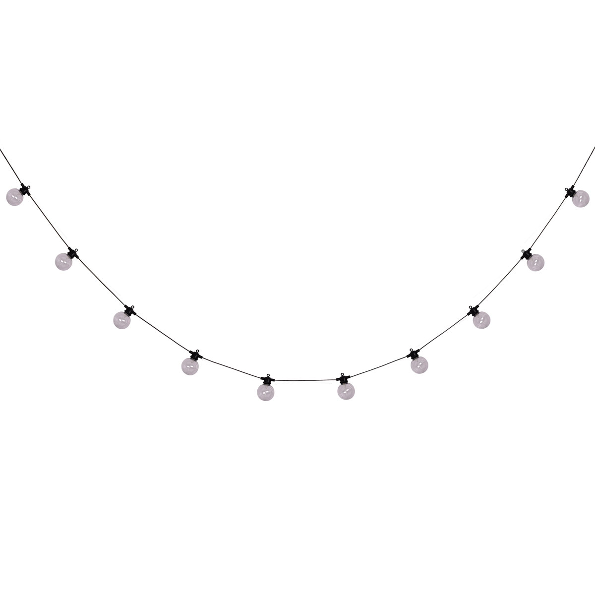 näve  Solarlichterkette Cadena warmweiß 10er